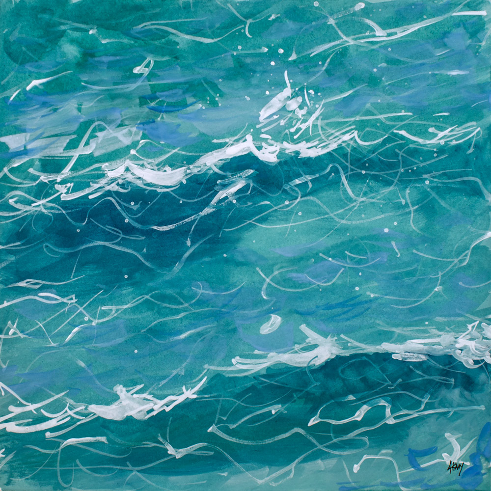 Amanda Kaay • Original Art • Waves