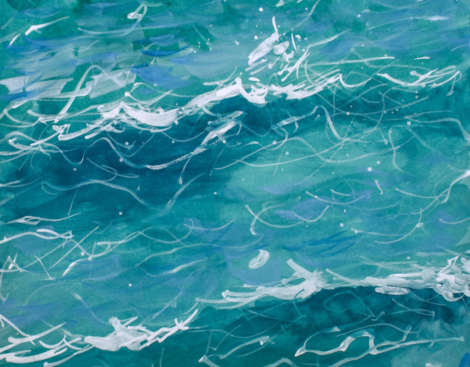 Amanda Kaay • Original Art • Waves